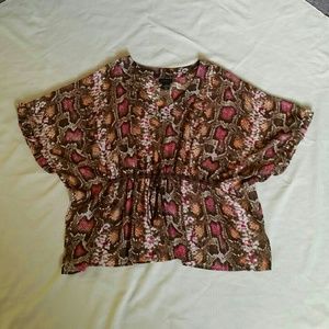 Lane Bryant Batwing Sleeve Blouse Size 14 / 16